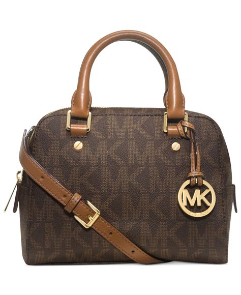 michael kors 2 in 1 satchel|Michael Kors small satchel handbag.